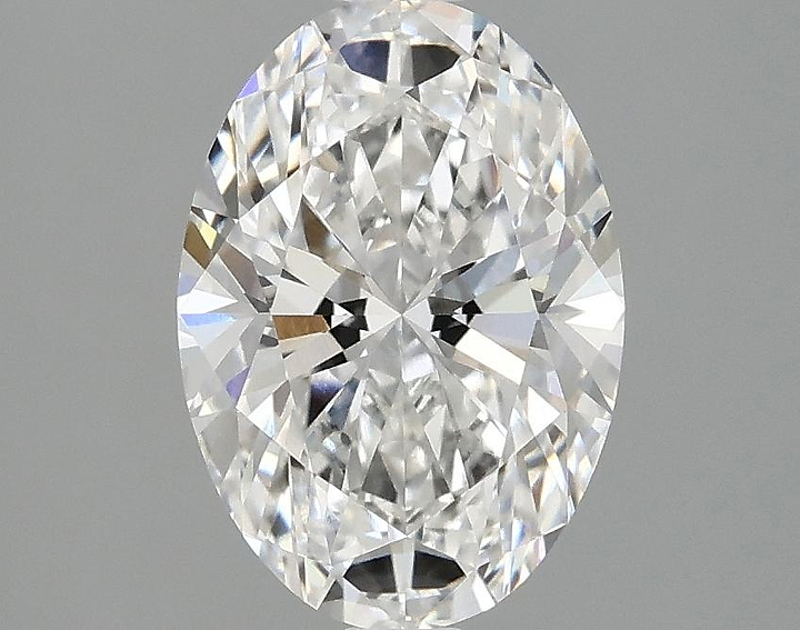 2.05 Carat Oval Shaped Ideal Cut VVS2 IGI Certified Lab Grown Diamond