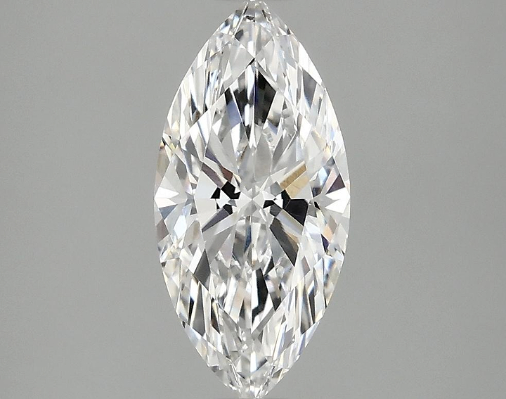 1.38 Carat Marquise Shaped Excellent Cut VVS2 IGI Certified Lab Grown Diamond