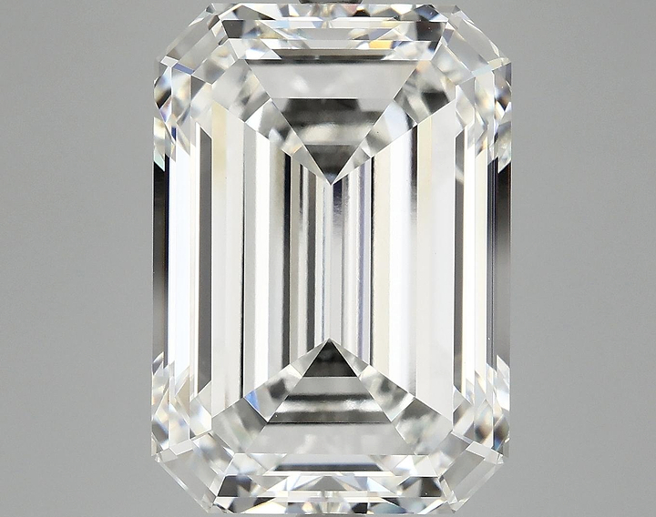 11.42 Carat Emerald Shaped Ideal Cut VVS2 IGI Certified Lab Grown Diamond