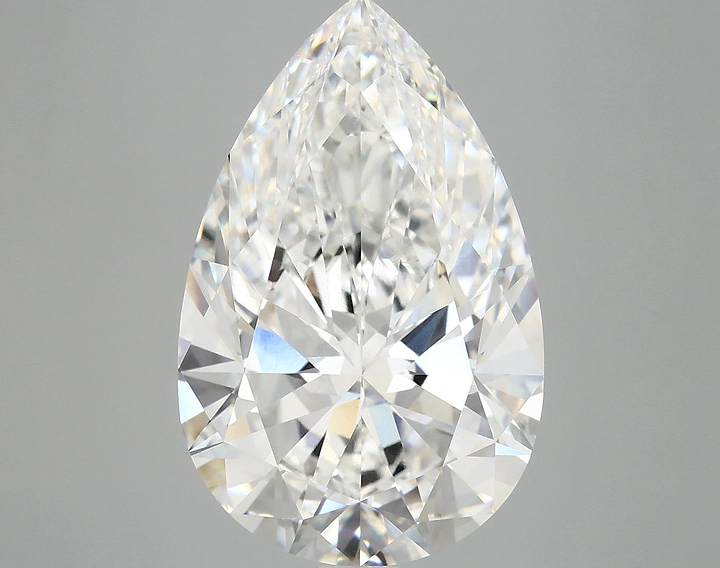 7.15 Carat Pear Shaped Ideal Cut VVS2 IGI Certified Lab Grown Diamond