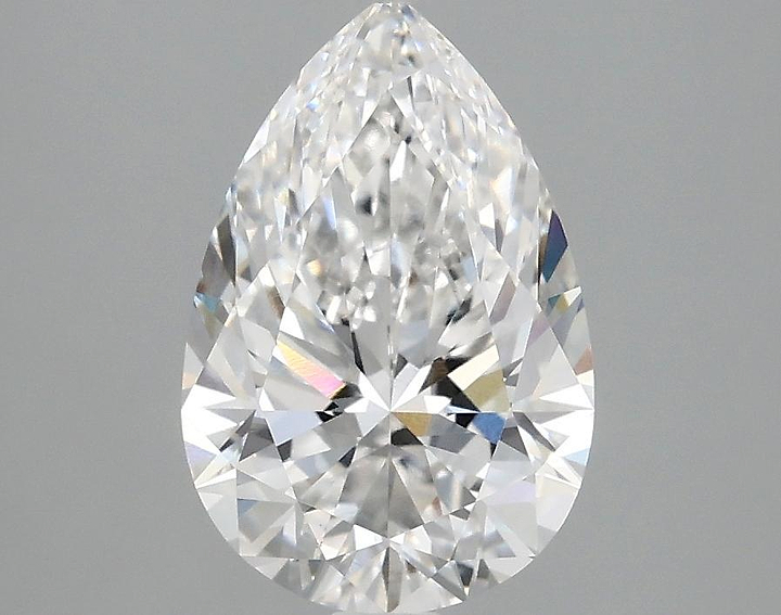 2.05 Carat Pear Shaped Excellent Cut VVS2 IGI Certified Lab Grown Diamond