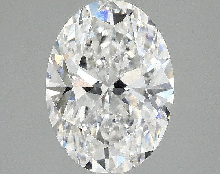 2.5 Carat Oval Shaped Excellent Cut VS2 IGI Certified Lab Grown Diamond