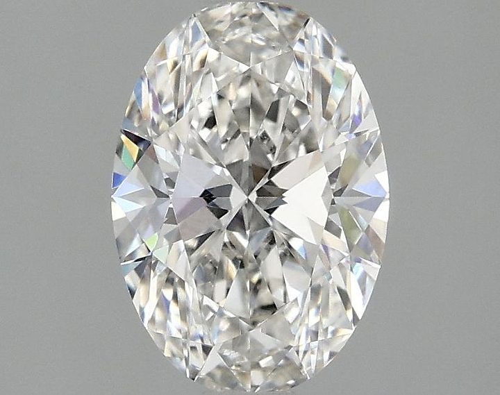 1.5 Carat Oval Shaped Ideal Cut VVS2 IGI Certified Lab Grown Diamond