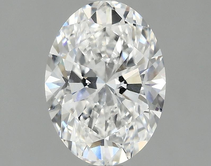1.55 Carat Oval Shaped Excellent Cut VVS2 IGI Certified Lab Grown Diamond