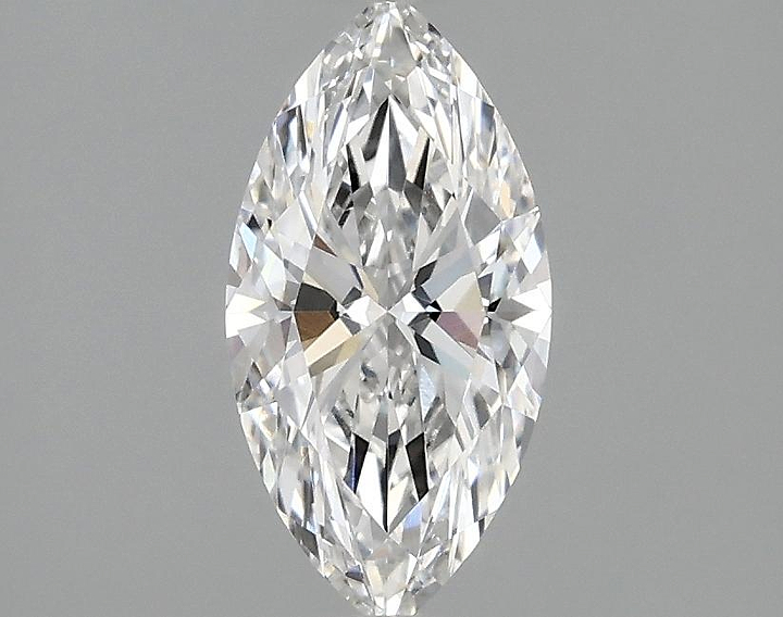 0.98 Carat Marquise Shaped Ideal Cut VVS2 IGI Certified Lab Grown Diamond