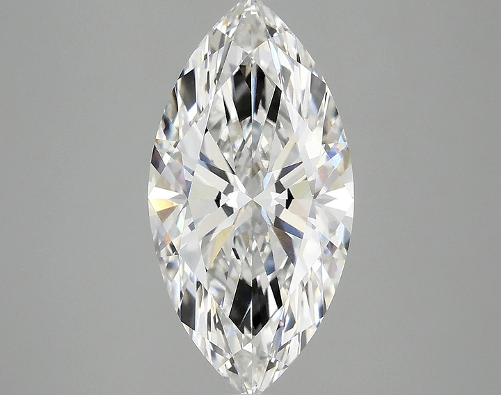 3.08 Carat Marquise Shaped Ideal Cut VS1 IGI Certified Lab Grown Diamond