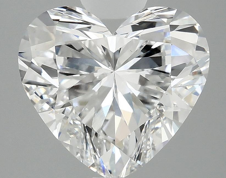 2.96 Carat Heart Shaped Ideal Cut VS1 IGI Certified Lab Grown Diamond