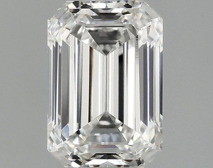 1.98 Carat Emerald Shaped Ideal Cut VVS2 IGI Certified Lab Grown Diamond