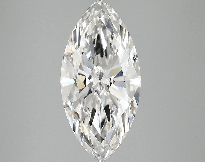 3.09 Carat Marquise Shaped Excellent Cut VS1 IGI Certified Lab Grown Diamond
