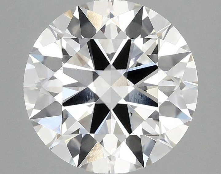 3.09 Carat Round Shaped Ideal Cut VS1 IGI Certified Lab Grown Diamond