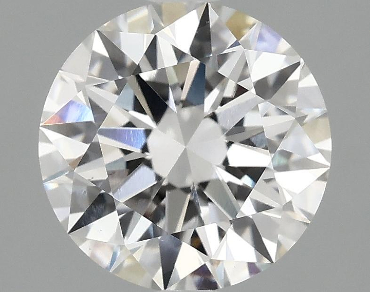 2.03 Carat Round Shaped Ideal Cut VS2 IGI Certified Lab Grown Diamond