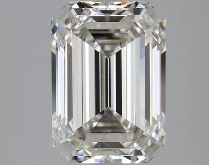 3.09 Carat Emerald Shaped Ideal Cut VVS2 IGI Certified Lab Grown Diamond