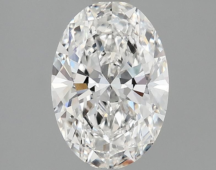 1.5 Carat Oval Shaped Ideal Cut VVS1 IGI Certified Lab Grown Diamond