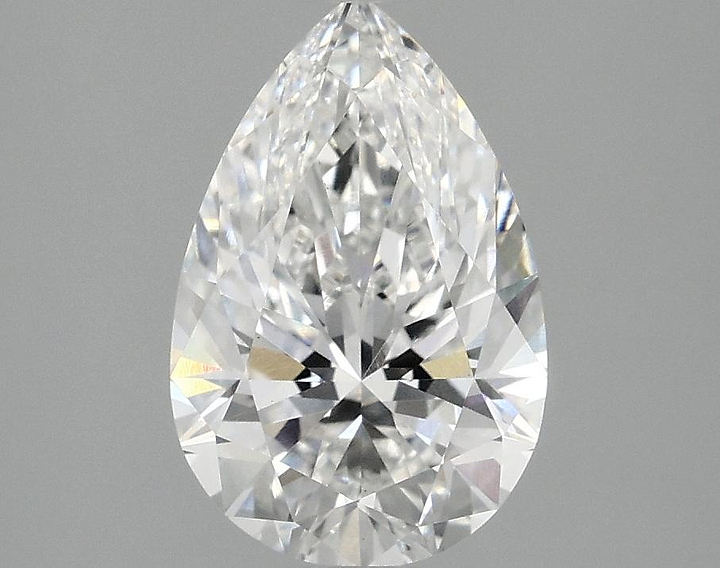 2.03 Carat Pear Shaped Excellent Cut VS1 IGI Certified Lab Grown Diamond
