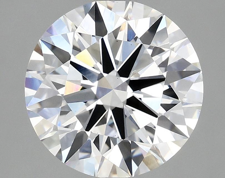 3.09 Carat Round Shaped Ideal Cut VS1 IGI Certified Lab Grown Diamond