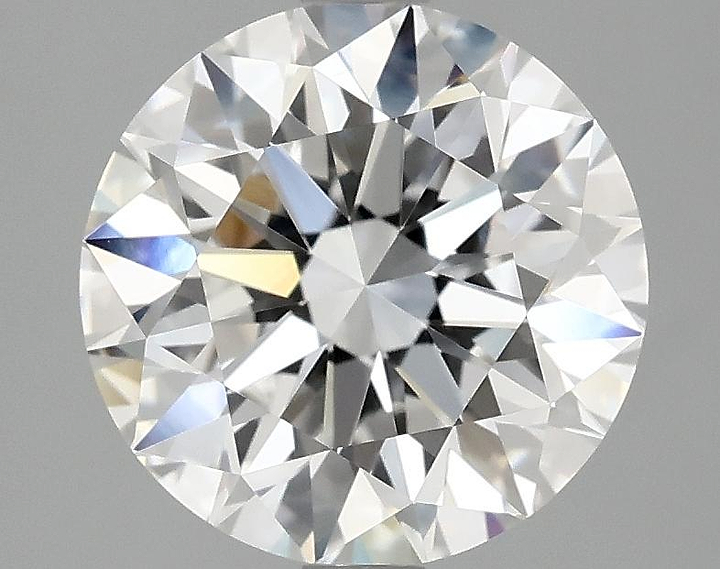 3.06 Carat Round Shaped Excellent Cut VVS2 IGI Certified Lab Grown Diamond