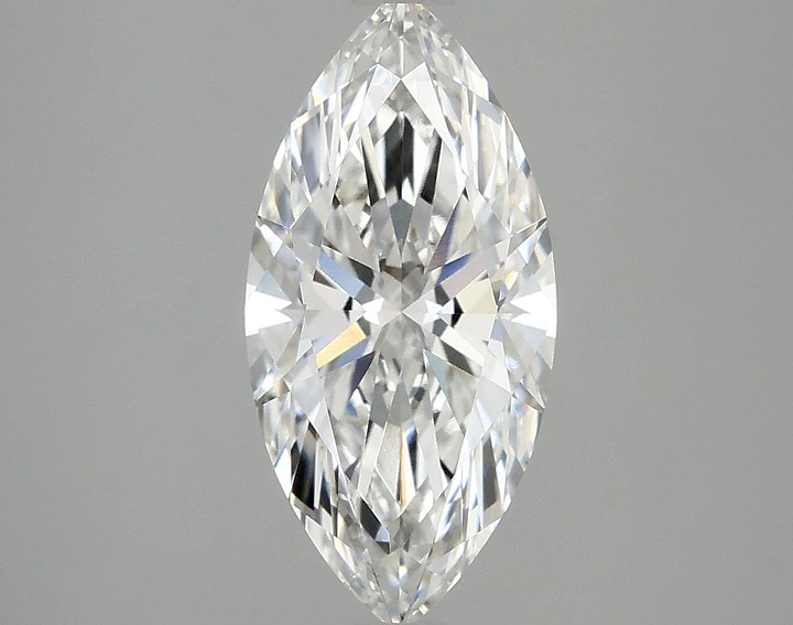 2.04 Carat Marquise Shaped Excellent Cut VVS2 IGI Certified Lab Grown Diamond