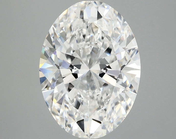 4.06 Carat Oval Shaped Excellent Cut VVS2 IGI Certified Lab Grown Diamond