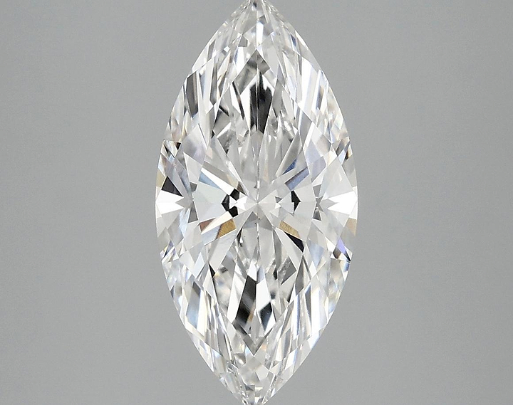 2.33 Carat Marquise Shaped Excellent Cut VS1 IGI Certified Lab Grown Diamond