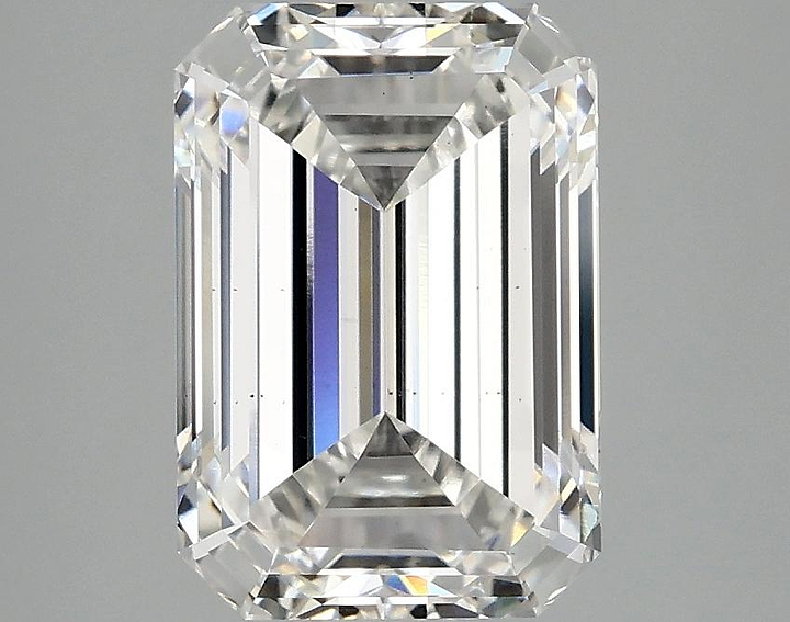 3.03 Carat Emerald Shaped Ideal Cut VS2 IGI Certified Lab Grown Diamond