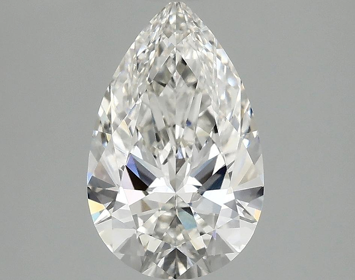 1.83 Carat Pear Shaped Ideal Cut VVS2 IGI Certified Lab Grown Diamond