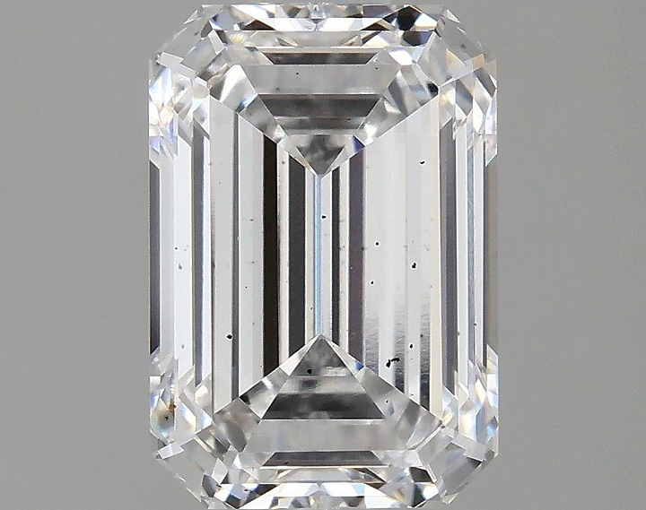 1.98 Carat Emerald Shaped Ideal Cut SI1 IGI Certified Lab Grown Diamond