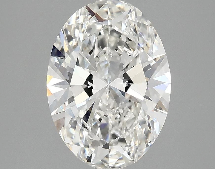 2.18 Carat Oval Shaped Ideal Cut VVS2 IGI Certified Lab Grown Diamond