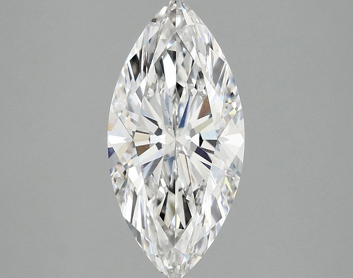 2.09 Carat Marquise Shaped Excellent Cut VS1 IGI Certified Lab Grown Diamond