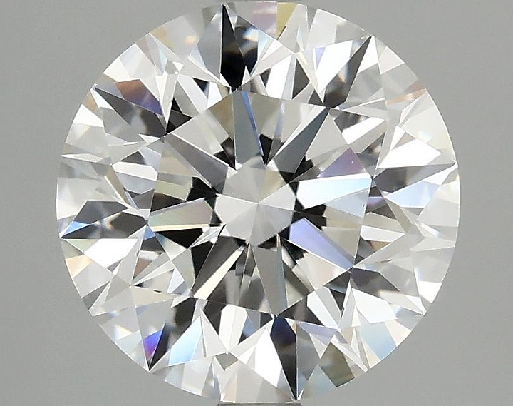 2.95 Carat Round Shaped Excellent Cut VVS2 IGI Certified Lab Grown Diamond