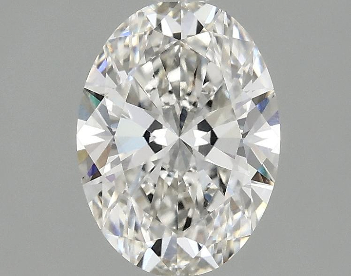 1.5 Carat Oval Shaped Excellent Cut VVS2 IGI Certified Lab Grown Diamond