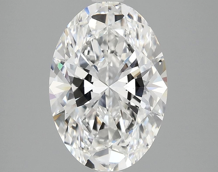3.03 Carat Oval Shaped Ideal Cut VVS2 IGI Certified Lab Grown Diamond