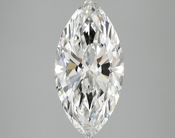 3.09 Carat Marquise Shaped Ideal Cut VS1 IGI Certified Lab Grown Diamond