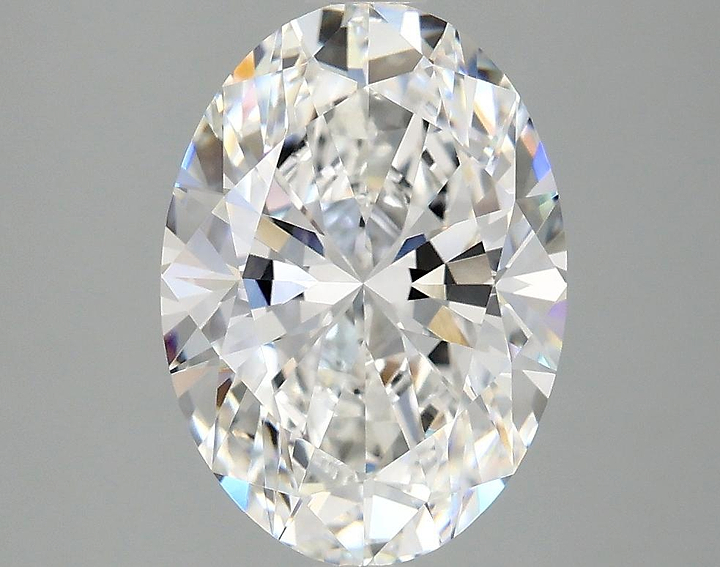 3.09 Carat Oval Shaped Ideal Cut VVS2 IGI Certified Lab Grown Diamond