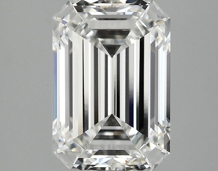 3.03 Carat Emerald Shaped Ideal Cut VS1 IGI Certified Lab Grown Diamond