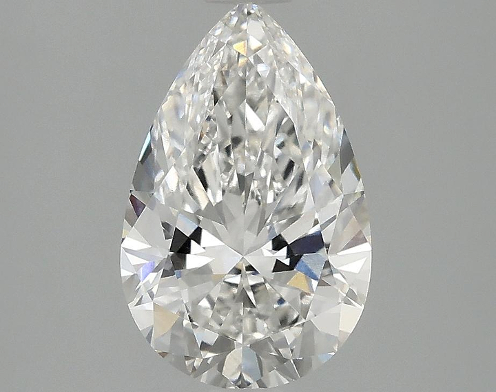 2.0 Carat Pear Shaped Ideal Cut VVS2 IGI Certified Lab Grown Diamond