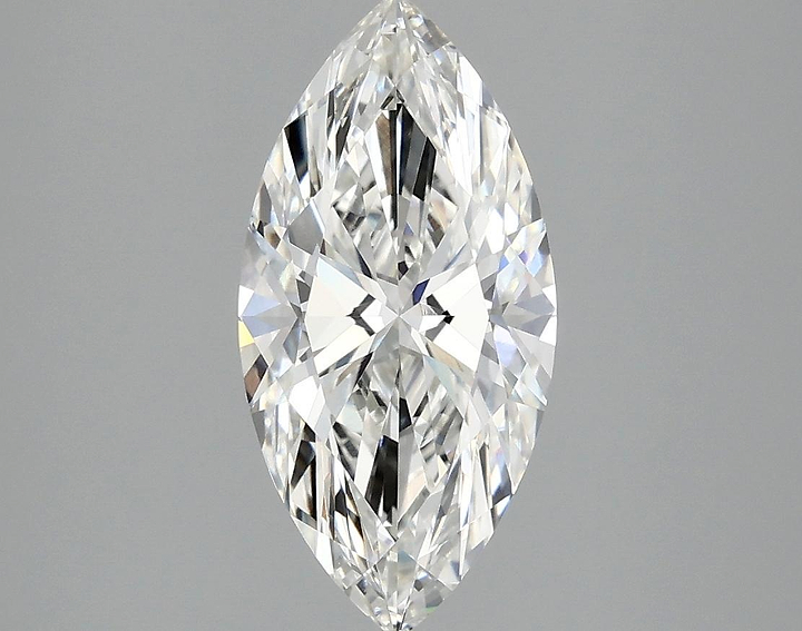 1.97 Carat Marquise Shaped Ideal Cut VVS2 IGI Certified Lab Grown Diamond