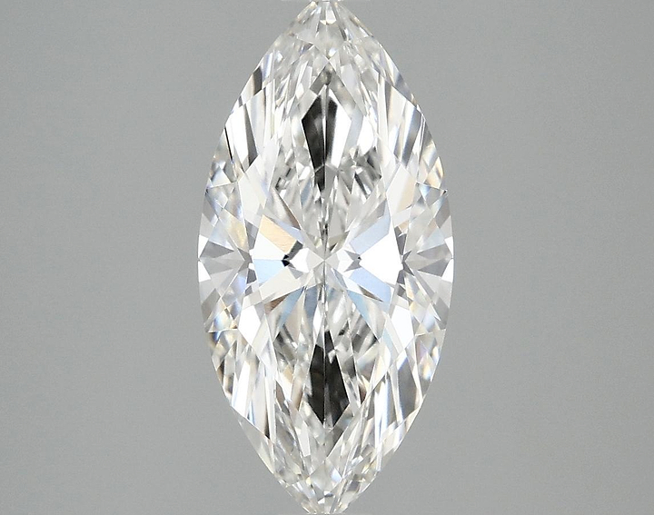 2.08 Carat Marquise Shaped Excellent Cut VVS2 IGI Certified Lab Grown Diamond