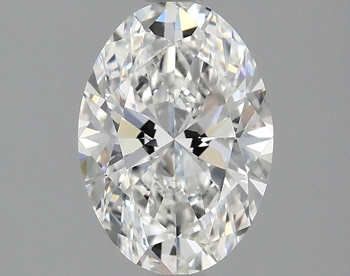 1.5 Carat Oval Shaped Ideal Cut VVS2 IGI Certified Lab Grown Diamond
