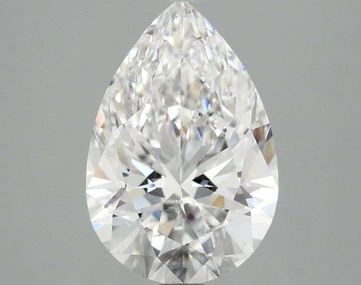 3.09 Carat Pear Shaped Excellent Cut VS1 IGI Certified Lab Grown Diamond