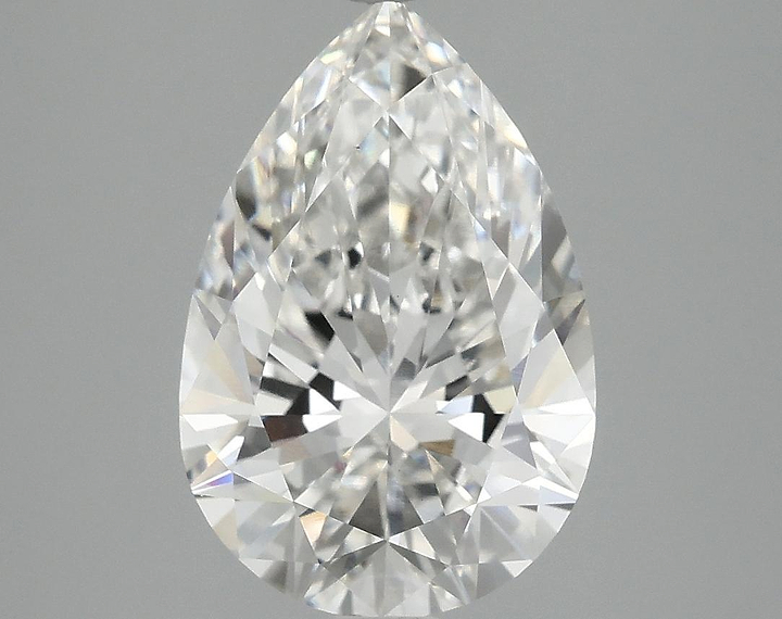 3.04 Carat Pear Shaped Excellent Cut VS1 IGI Certified Lab Grown Diamond