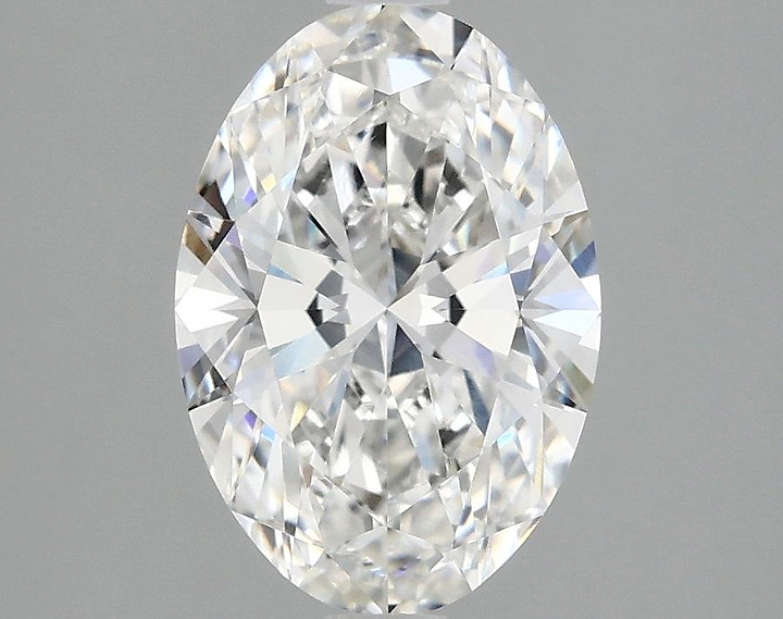 2.1 Carat Oval Shaped Ideal Cut VVS2 IGI Certified Lab Grown Diamond