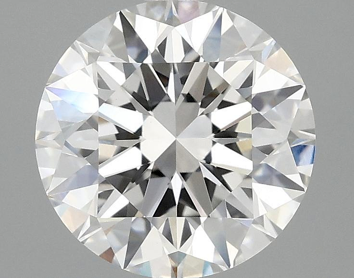 2.45 Carat Round Shaped Excellent Cut VVS2 IGI Certified Lab Grown Diamond