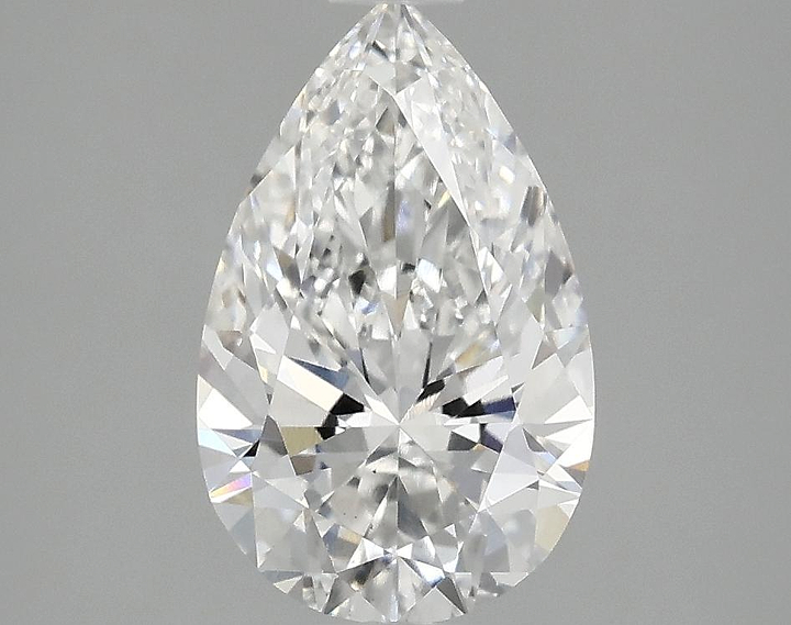 2.03 Carat Pear Shaped Ideal Cut VS1 IGI Certified Lab Grown Diamond
