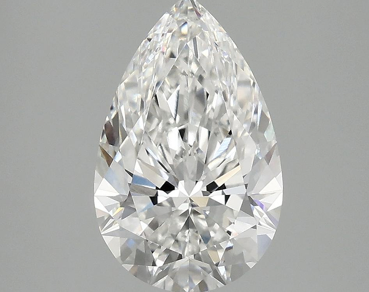 2.03 Carat Pear Shaped Ideal Cut VVS1 IGI Certified Lab Grown Diamond