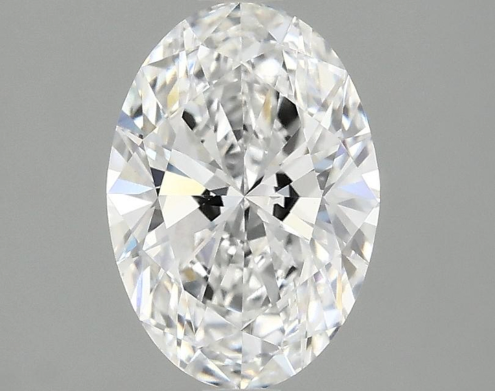 1.58 Carat Oval Shaped Ideal Cut VVS2 IGI Certified Lab Grown Diamond