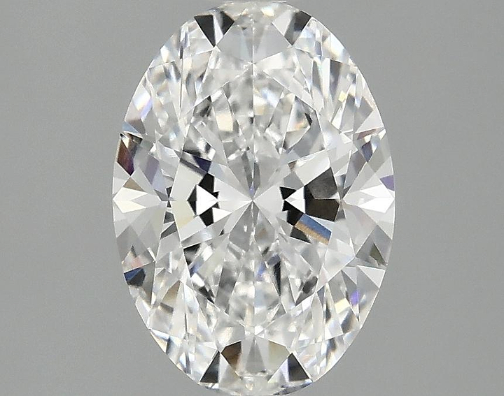 2.1 Carat Oval Shaped Ideal Cut VVS2 IGI Certified Lab Grown Diamond