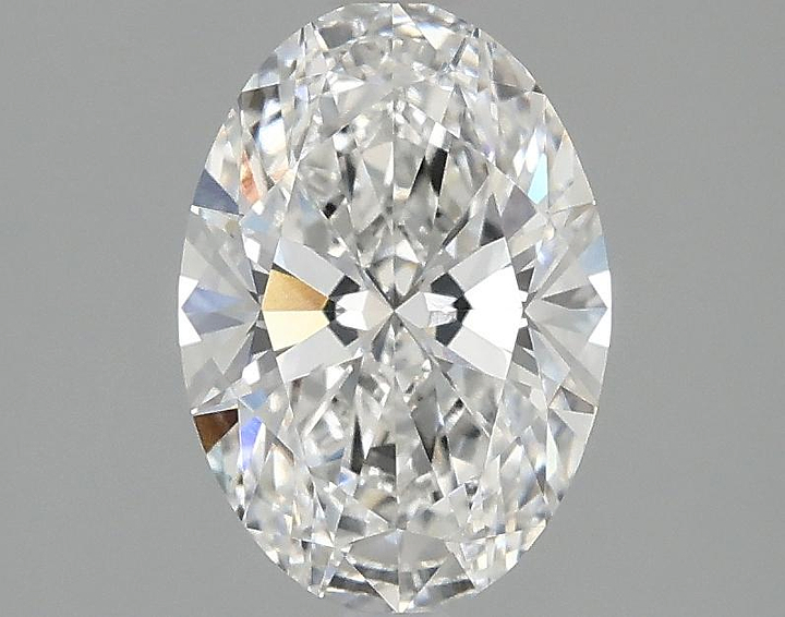 1.48 Carat Oval Shaped Ideal Cut VVS2 IGI Certified Lab Grown Diamond