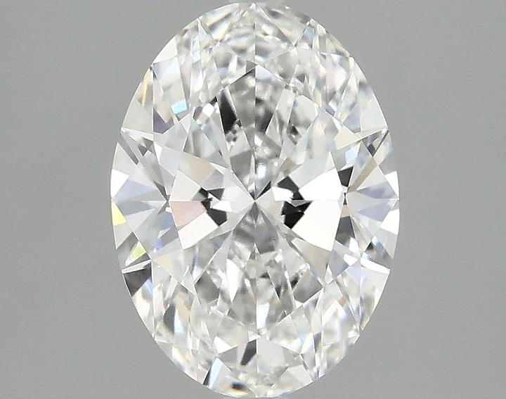 2.05 Carat Oval Shaped Ideal Cut VVS2 IGI Certified Lab Grown Diamond