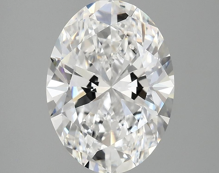 3.07 Carat Oval Shaped Excellent Cut VVS2 IGI Certified Lab Grown Diamond