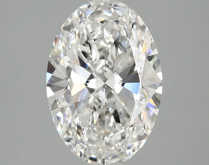 2.01 Carat Oval Shaped Ideal Cut VVS2 IGI Certified Lab Grown Diamond
